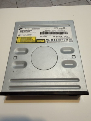 DVD ROM Drive HITACHI-LG IDE used, fully functional, black color