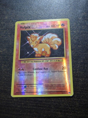 Vulpix 60 HP 14/108 holo Pokemon card μεταχειρισμένο