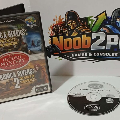 Veronica Rivers 1 and 2 The Hidden Mystery Collection PC CD-ROM used