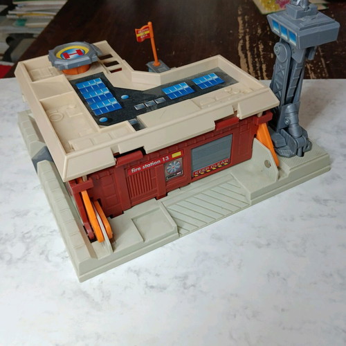 Micromachines Hiways & Byways Double Takes Fire Escape Set like new