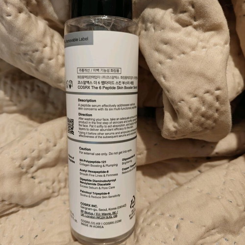 COSRX The 6 Peptide Skin Booster Serum used