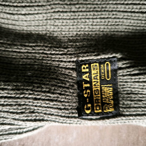 G-STAR RAW Originals gloves new, green, one size with fleece lining