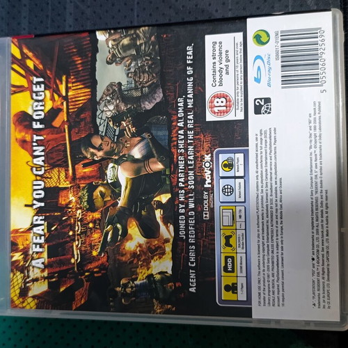 Resident Evil 5 PS3 game used, complete in good condition