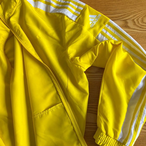 Adidas AEROREADY Primegreen Track Jacket, yellow, 2XL