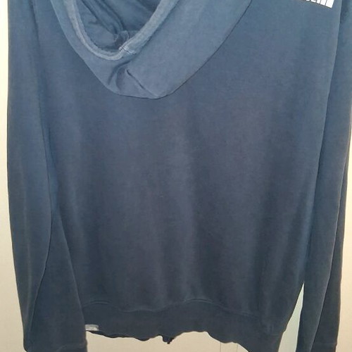 The North Face jacket with hood like new, dark blue, size S