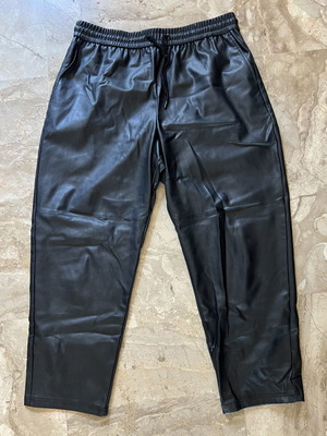 Leather pants Zara black like new, size L