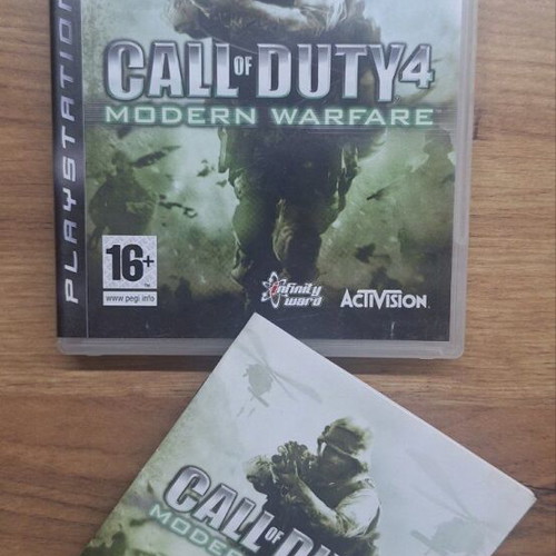 Call of Duty 4 Modern Warfare game for Sony PlayStation 3 like new