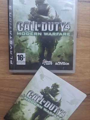 Call of Duty 4 Modern Warfare game for Sony PlayStation 3 like new