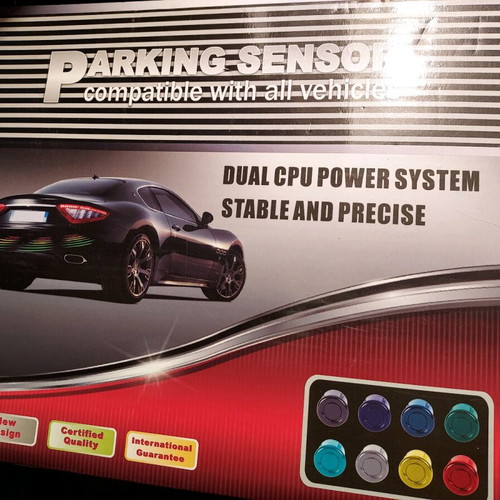 Parking sensors new with 6 unused sensors