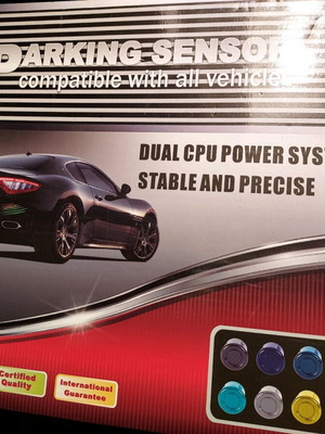Parking sensors new with 6 unused sensors