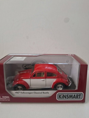Μοντέλο Kinsmart 1967 Volkswagen Beetle σαν καινούργιο, die-cast 1:32