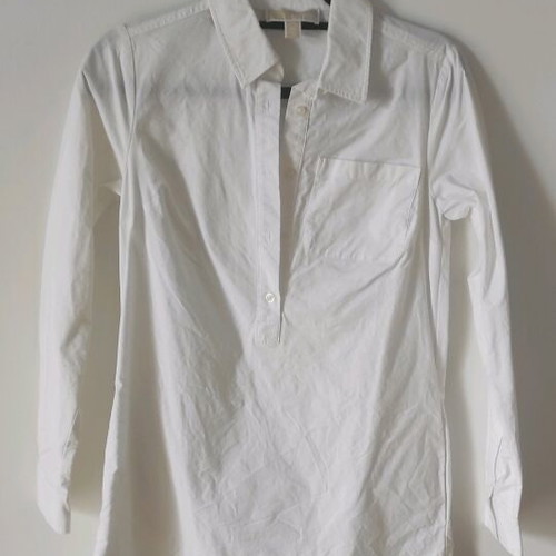 Michael Kors women's shirt dress white like new, size XS