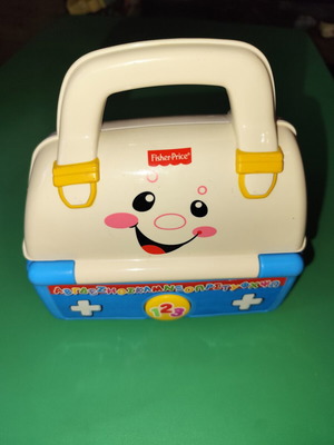 Fisher Price Εκπαιδευτικό παιχνίδι βαλιτσάκι γιατρού μεταχειρισμένο με μουσική