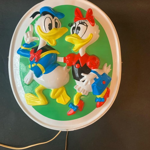 Vintage Disney wall light used, Germany 1960s-1970s