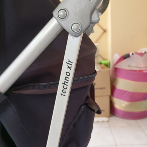 Maclaren Techno XLR stroller used, black beige