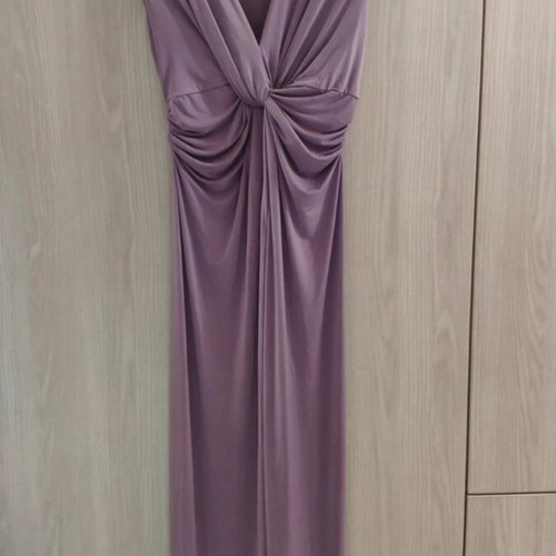 Millie Mind Matter maxi jersey dress with chest knot