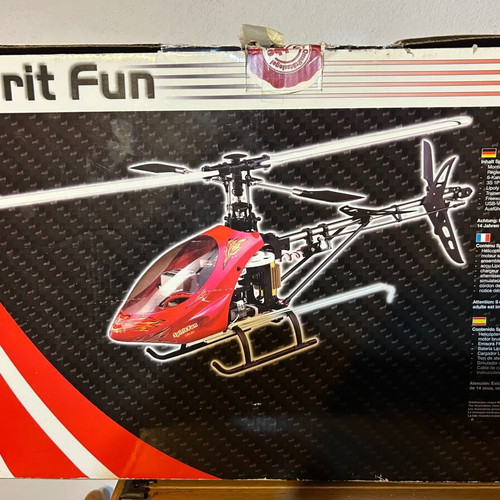 Τηλεκατευθυνόμενο ελικόπτερο Spirit Fun Plus RTF σαν καινούργιο