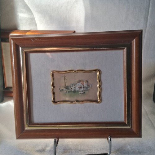 Vintage silver engraving frame 15×17cm like new