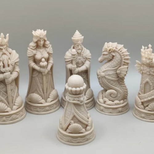 Chess set Poseidon's Kingdom new