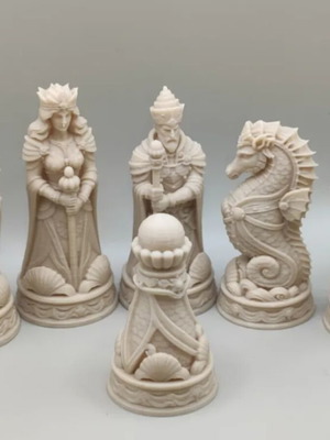 Chess set Poseidon's Kingdom new