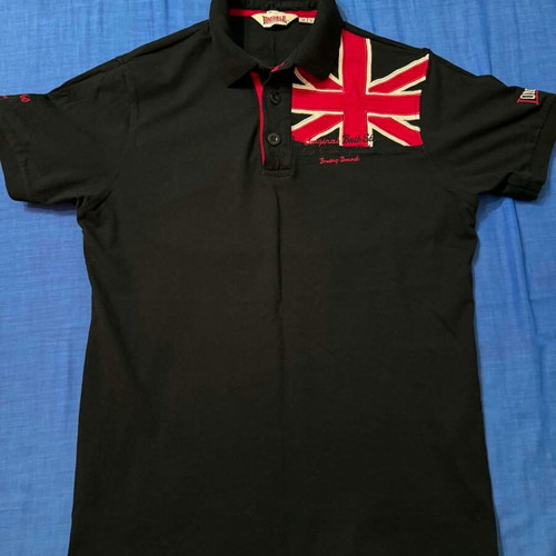 Lonsdale Polo shirt like new, size Medium, black