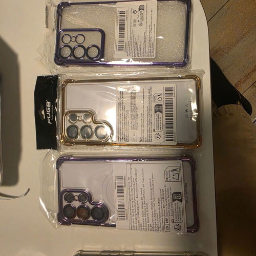 Samsung S25 Ultra phone cases new, shockproof with reinforced corners, set of 3