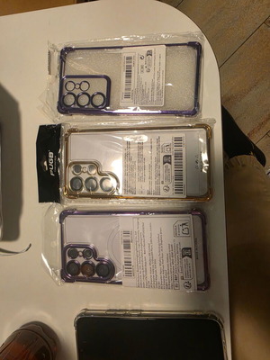 Samsung S25 Ultra phone cases new, shockproof with reinforced corners, set of 3