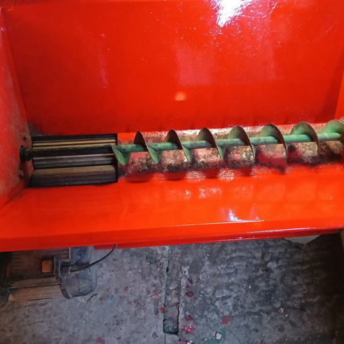 Electric grape crusher and press 70cm height, used