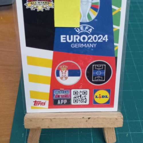 Topps Match Attax Euro 2024 card Dušan Tadić captain like new