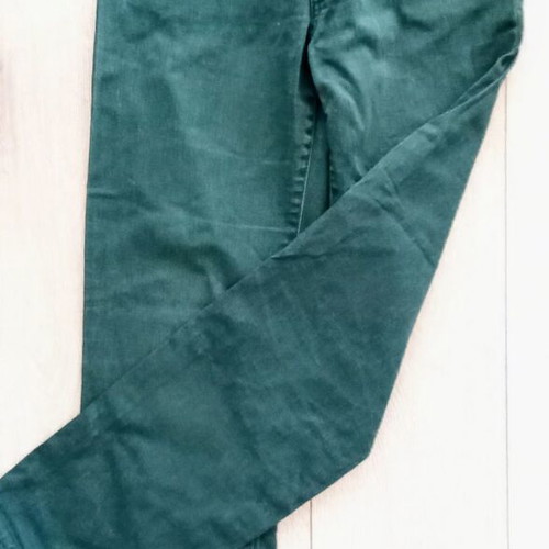 Mad jeans used, size S, blue-green color