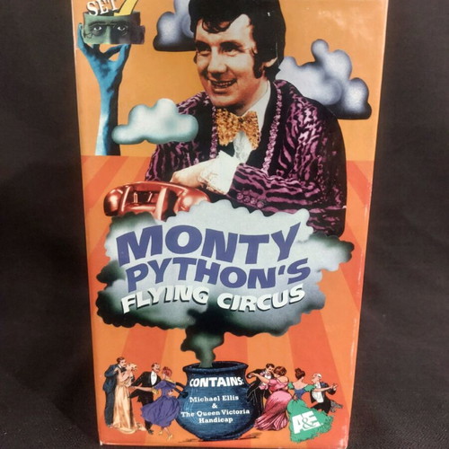 Monty Python - Flying Circus Set 7 used videocassettes with subtitles