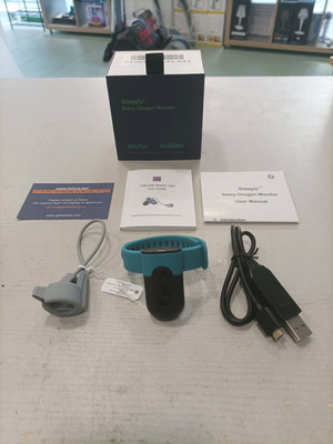 Μόνιτορ παλμικής οξυμετρίας ύπνου Wellue SleepU νέο με αισθητήρα δακτύλου