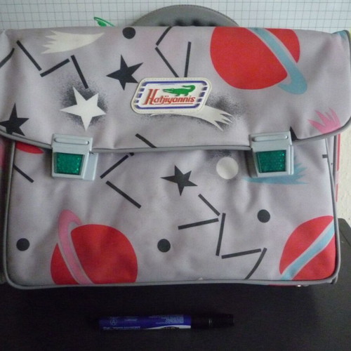 HADJIYIANNIS school bag new, flawless