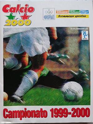 Football album used with 273 of 307 stickers