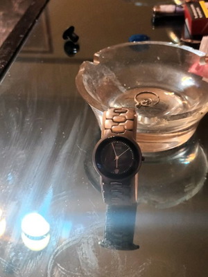 Ρολόι χειρός Vogue καινούργιο unisex αδιάβροχο 10 μέτρων ασημί