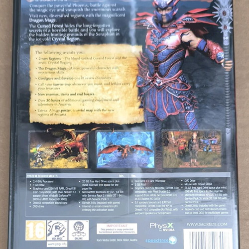 Sacred 2 Ice & Blood Expansion Pack PC DVD-ROM like new