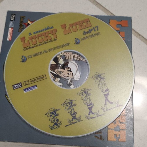 Lucky Luke DVD used, dubbed, Fried for the Daltons and Pony Express