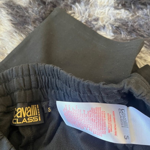 Cavalli Class Home T-shirt and Shorts Set new, black, sizes S/M