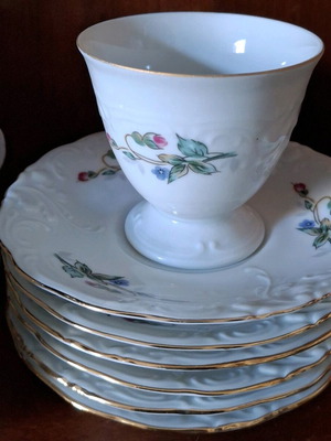 Wawel Poland vintage tea/coffee set like new, 12 pieces