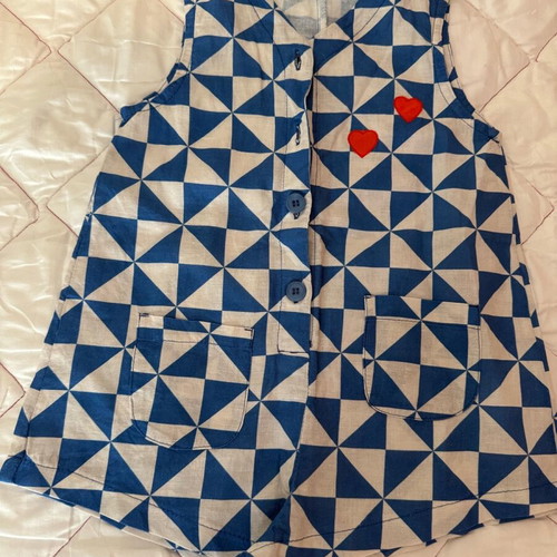 Yell Oh! girls' romper shorts size 5 years like new