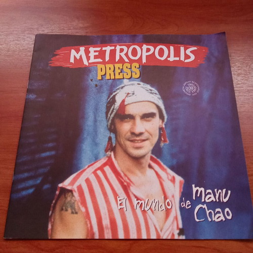 Chart Hits Metropolis Press Manu Chao magazine used, 2000s