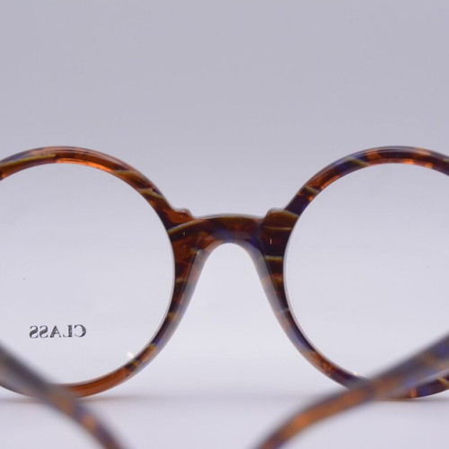 Class Vintage 80s Eyeglasses new, blue brown