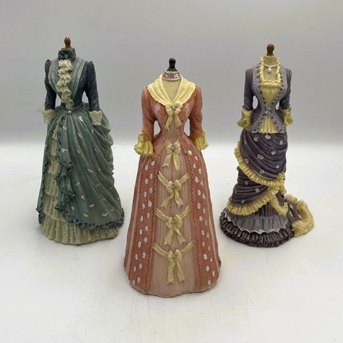 Victorian Fashion Series set of 3 collectible figures like new, vintage miniatures