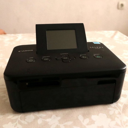 Canon SELPHY CP800 photo printer used, black