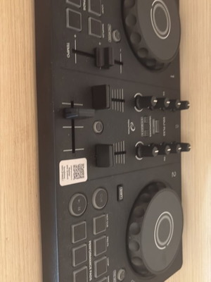 DJ console with cable