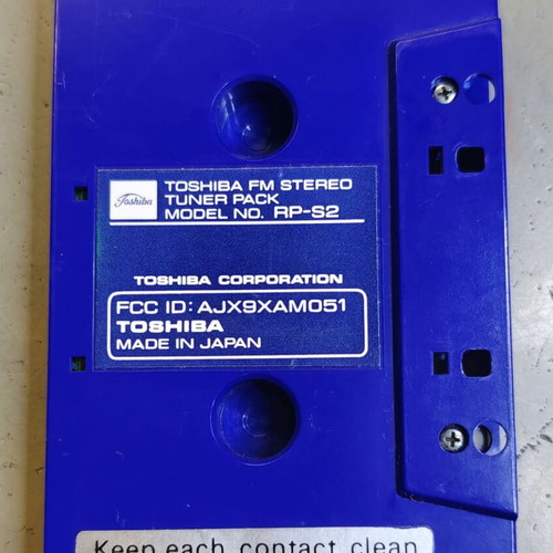 Toshiba KT-S1 Walkman cassette player with FM radio used