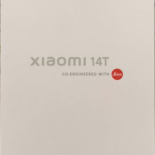 Xiaomi 14 T smartphone like new, 12GB RAM, 256GB storage, black