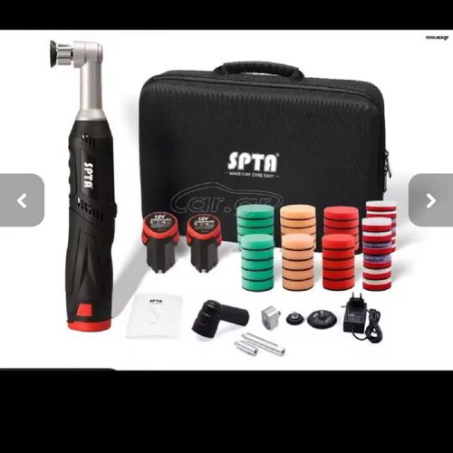 Mini polisher with 2 batteries, electronic speed control, Maxshine
