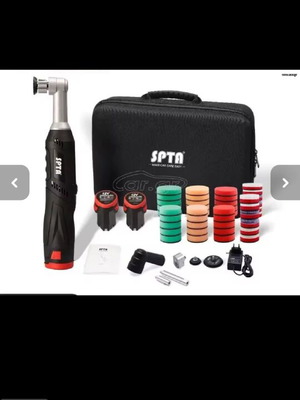 Mini polisher with 2 batteries, electronic speed control, Maxshine