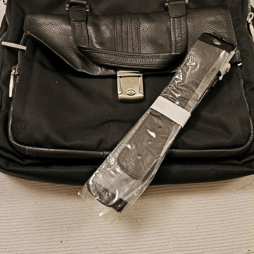 The Bridge laptop briefcase new, black